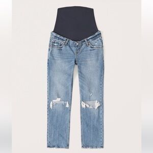 Abercrombie Maternity Ankle Straight Jean Size 30